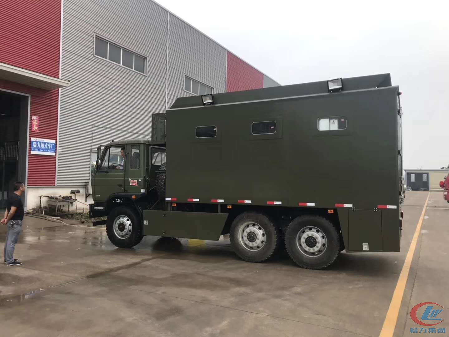 hjc888黄金城高端后勤保障车系列新型餐车