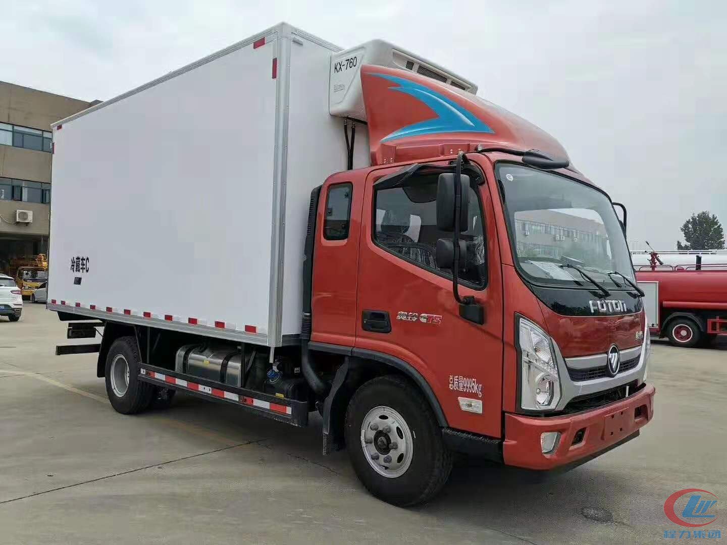 hjc888黄金城福田奥铃冷藏车